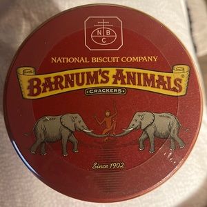 Barnum's Animals Crackers Tin (unopened)